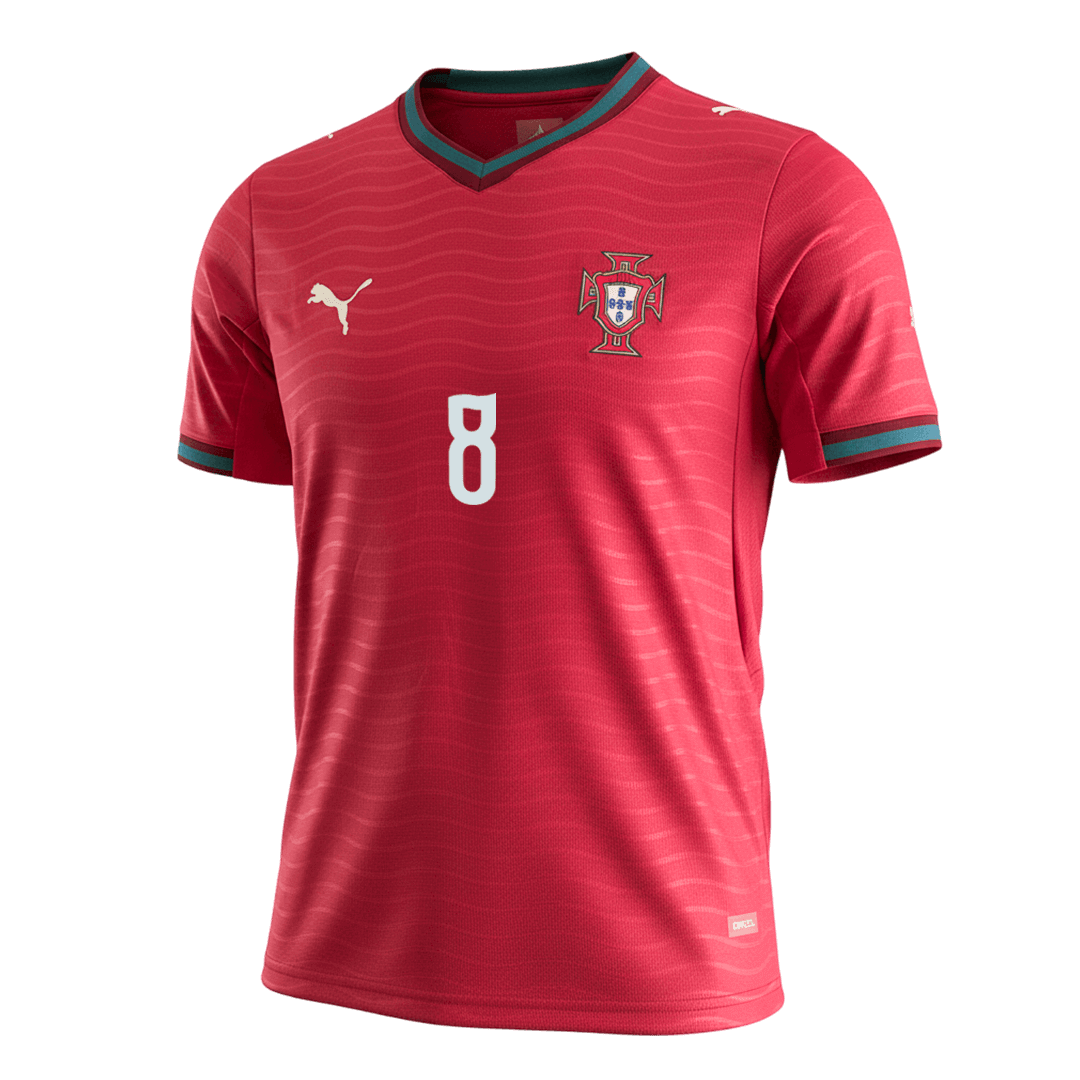Portugal World Cup 2026 Koti Pelipaita Miesten B.FERNANDES #8