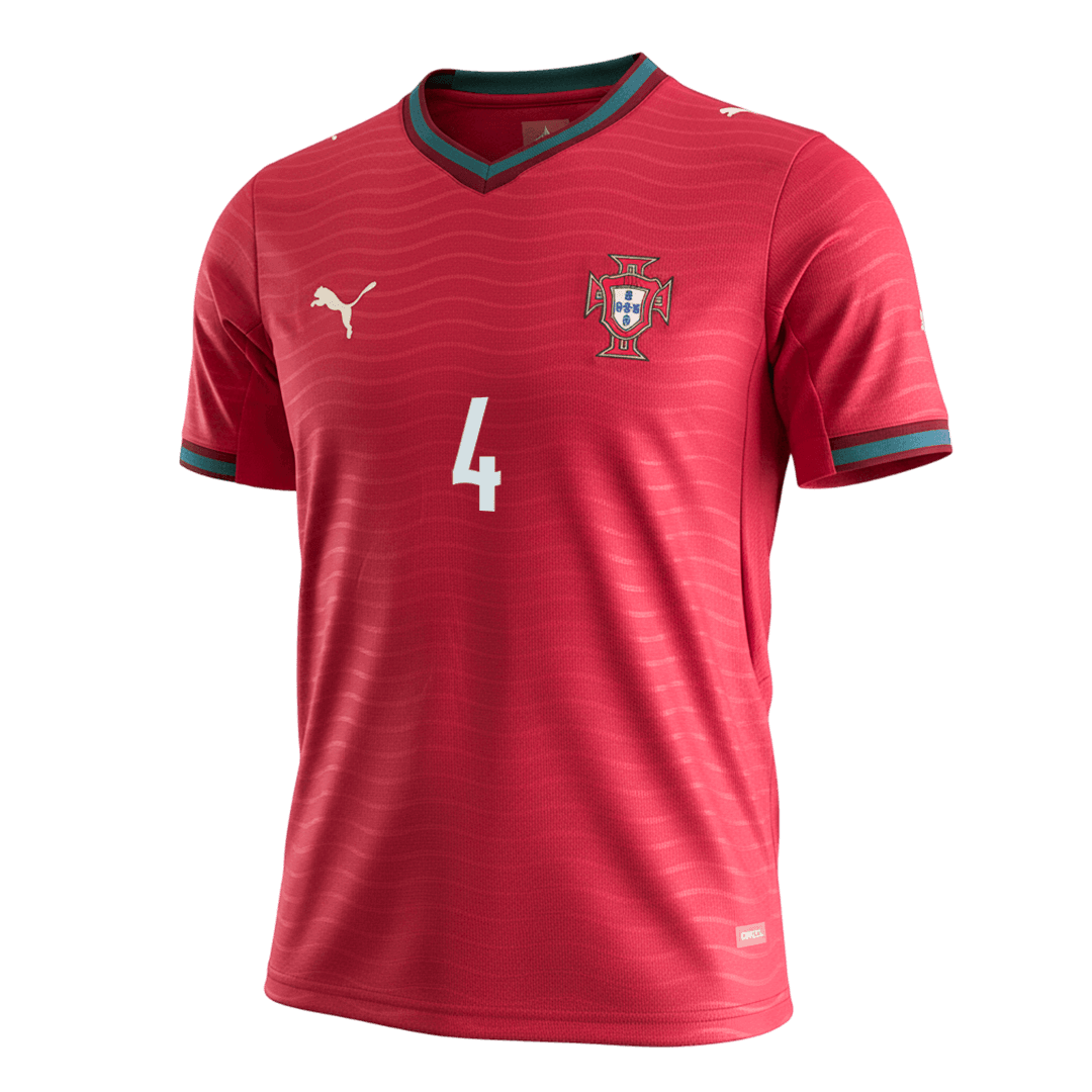Portugal World Cup 2026 Koti Pelipaita Miesten RÚBEN DIAS #4
