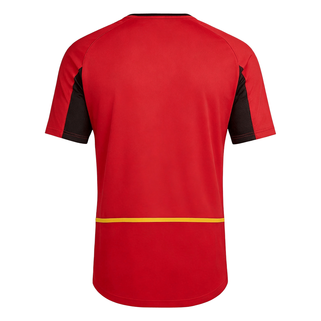 Belgium World Cup 2002 Koti Retro-pelipaita Miesten