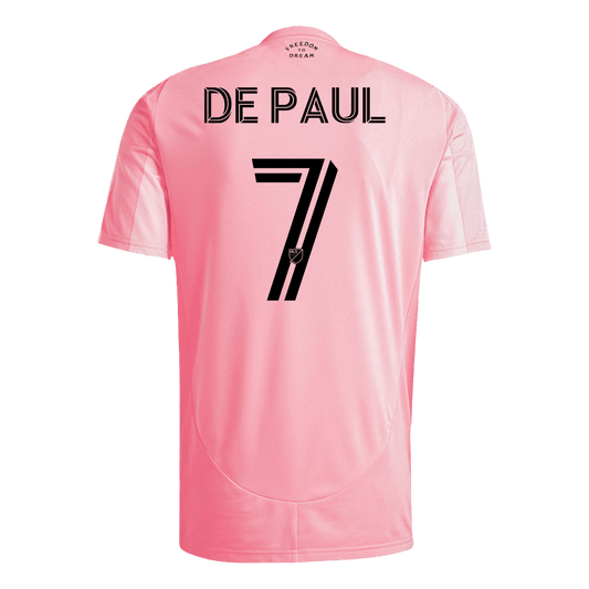 Inter Miami CF 2025 Koti Pelipaita Miesten DE PAUL #7