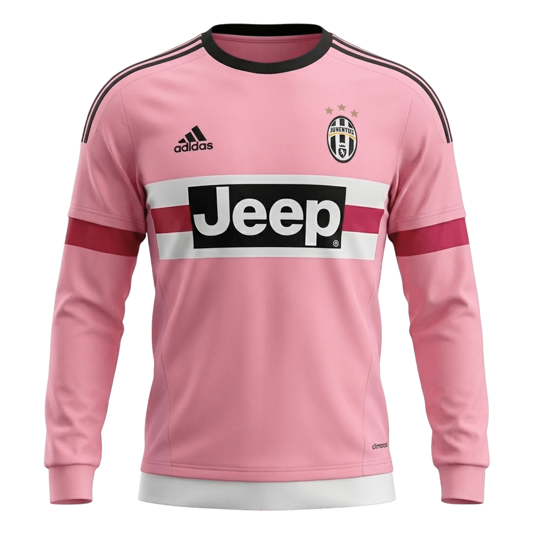 Juventus 2015/16 Vieras Pitkähihainen Retro-pelipaita Miesten