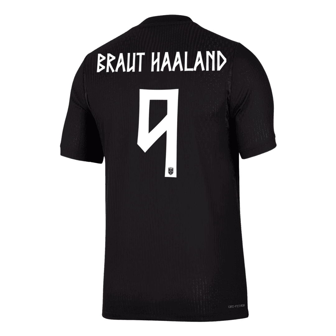 Norway World Cup 2026 Vieras Pelipaita (Player Version) Miesten BRAUT HAALAND #9