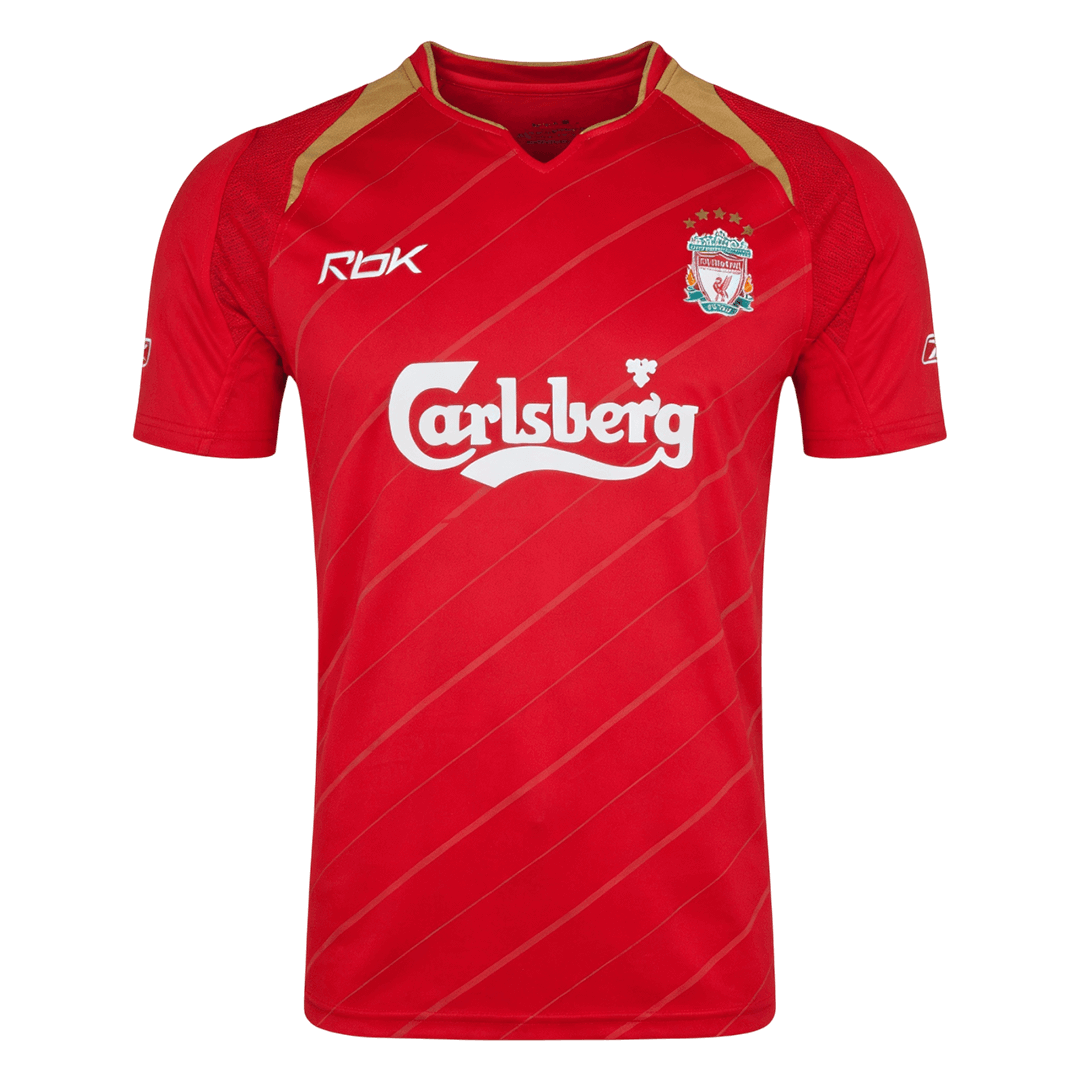 Liverpool 2005/06 Koti Retro-pelipaita Miesten