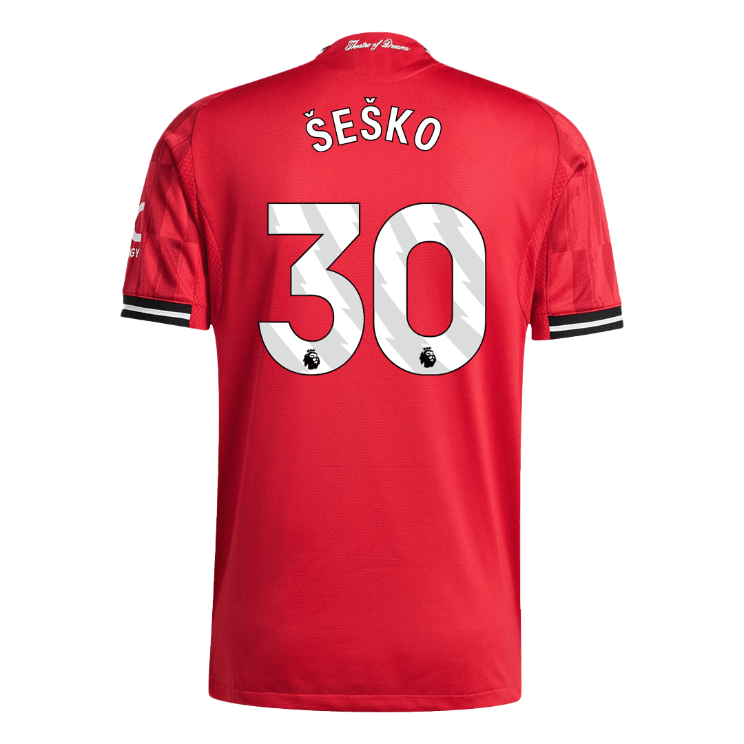 Manchester United 2025/26 Koti Pelipaita (Player Version) Miesten ŠEŠKO #30