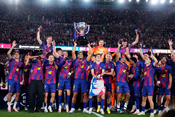 Barcelona voitti La Ligan 2026