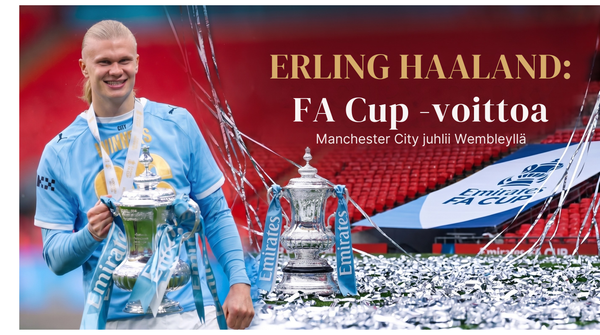 Manchester City juhlii Wembleyllä FA Cup -voittoa