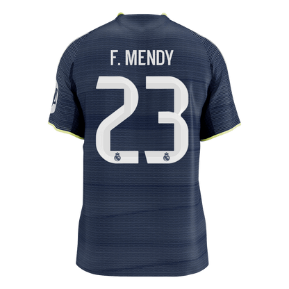 Real Madrid 2025/26 Vieras Pelipaita (Player Version) Miesten F.MENDY #23 [PREMIUM]