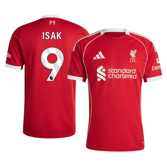 Liverpool 2025/26 Koti Pelipaita Miesten ISAK #9