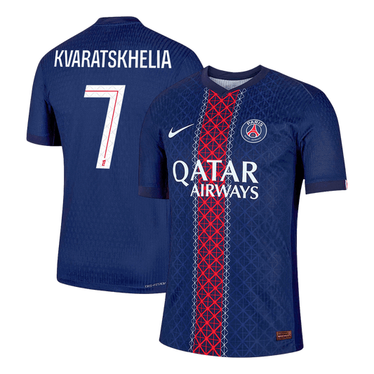 PSG 2025/26 Koti Pelipaita (Player Version) Miesten KVARATSKHELIA #7