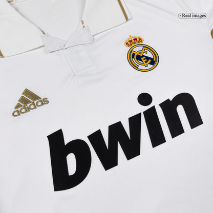 Real Madrid 2011/12 Koti Retro-pelipaita Miesten