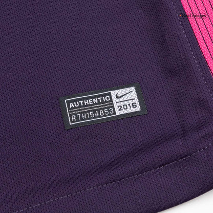 Barcelona 2016/17 Vieras Retro-pelipaita Miesten