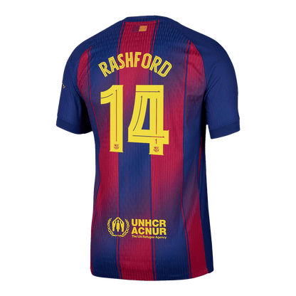 Barcelona 2025/26 UCL Koti Pelipaita (Player Version) Miesten RASHFORD #14