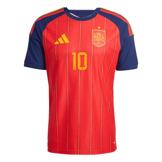 Spain World Cup 2026 Koti Pelipaita (Player Version) Miesten OLMO #10