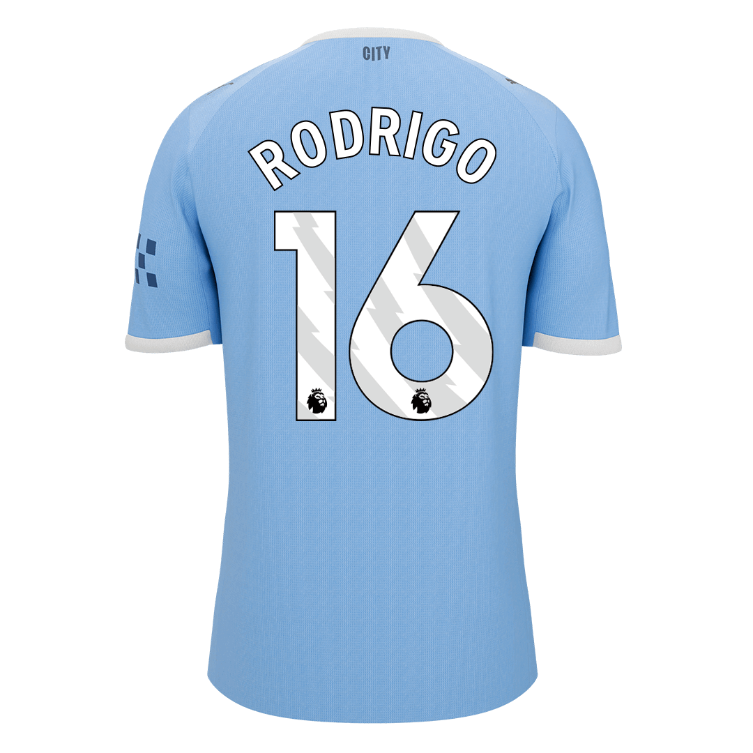Manchester City 2025/26 Koti Pelipaita Miesten RODRIGO #16 [PREMIUM]