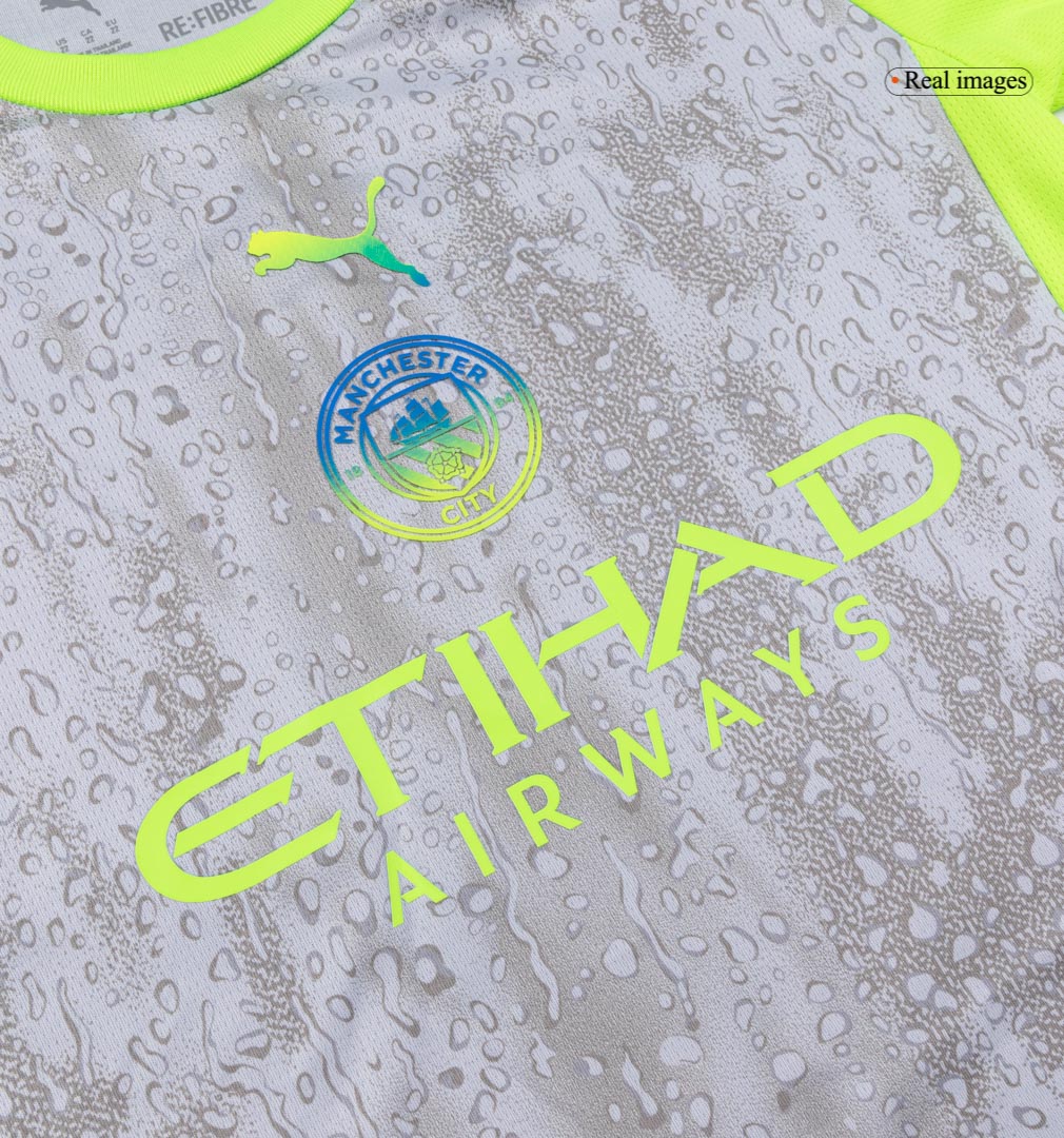 Manchester City 2025/26 Kolmas Pelipaitasetti Lasten