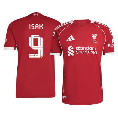 Liverpool 2025/26 UCL Koti Pelipaita (Player Version) Miesten ISAK #9