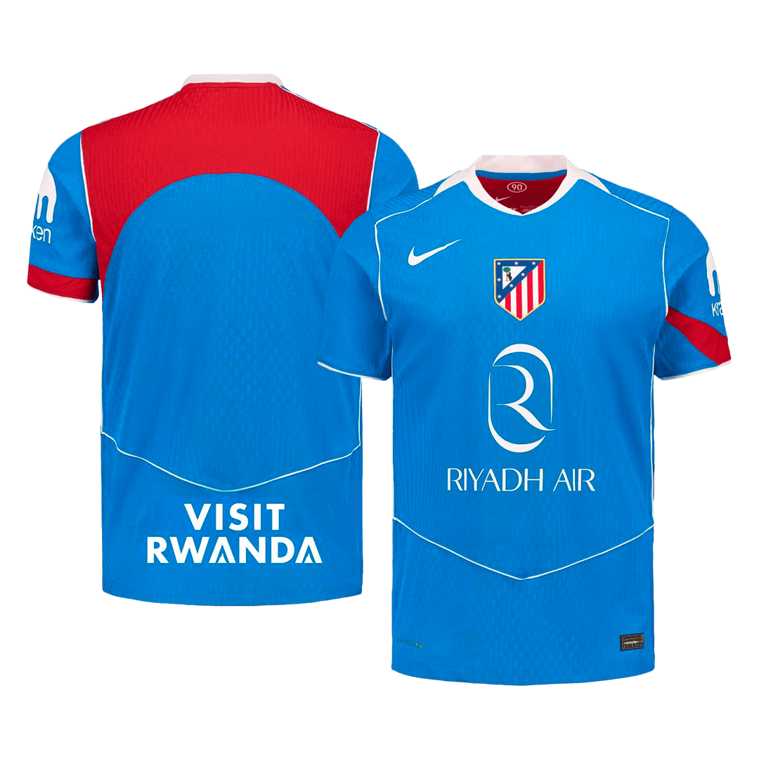 Atletico Madrid 2025/26 Kolmas Pelipaita (Player Version) Miesten