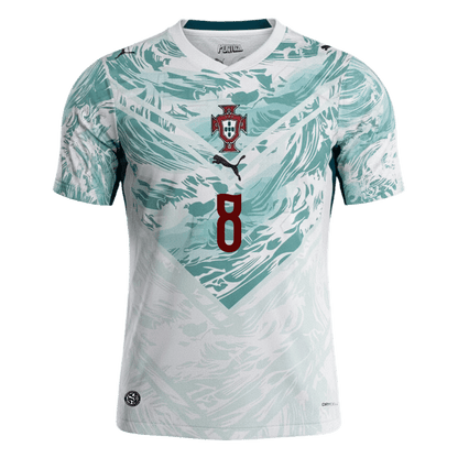 Portugal World Cup 2026 Vieras Pelipaita Miesten B.FERNANDES #8