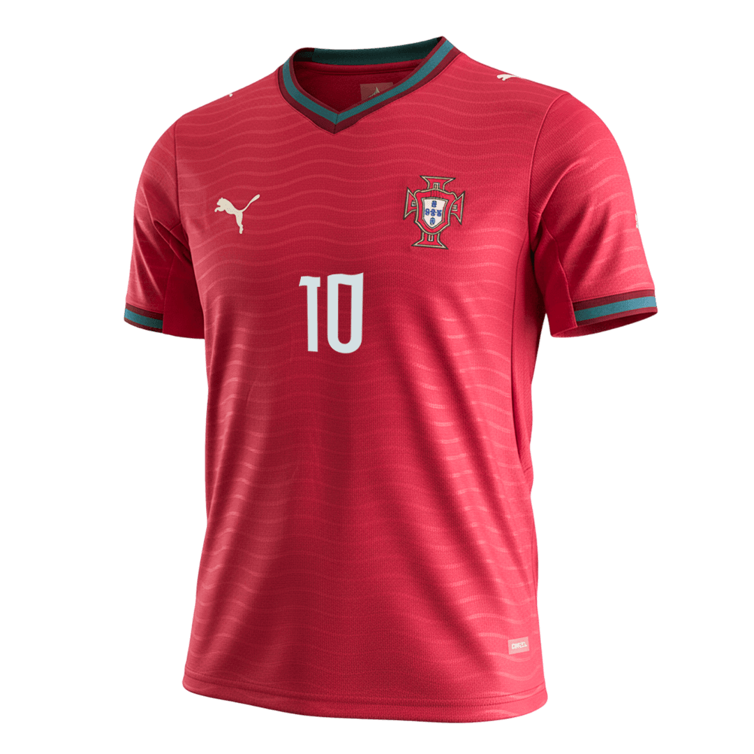 Portugal World Cup 2026 Koti Pelipaita Miesten BERNARDO #10