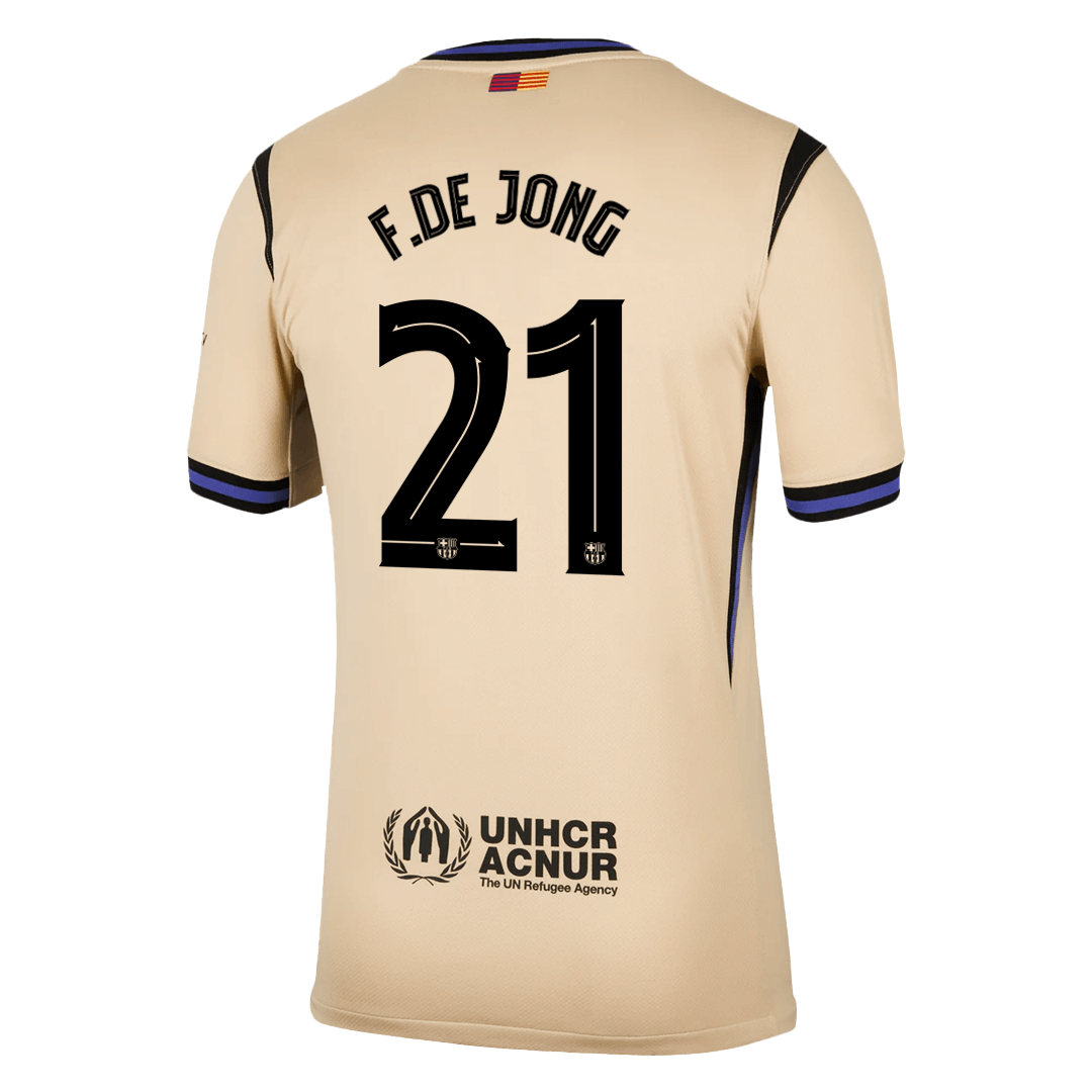 Barcelona 2025/26 UCL Vieras Pelipaita Miesten F.DE JONG #21