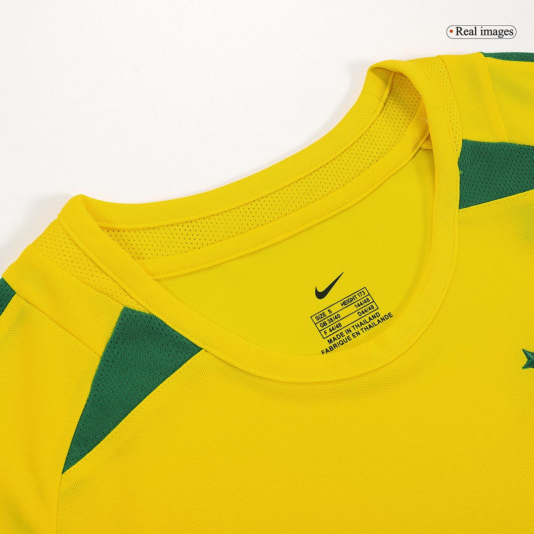 Brazil 2002/03 Koti Retro-pelipaita Miesten