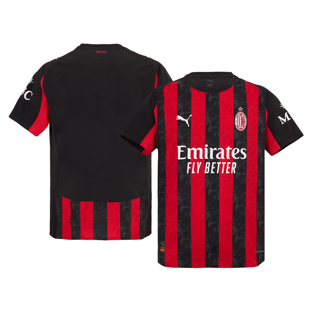 AC Milan 2025/26 Koti Pelipaita (Player Version) Miesten