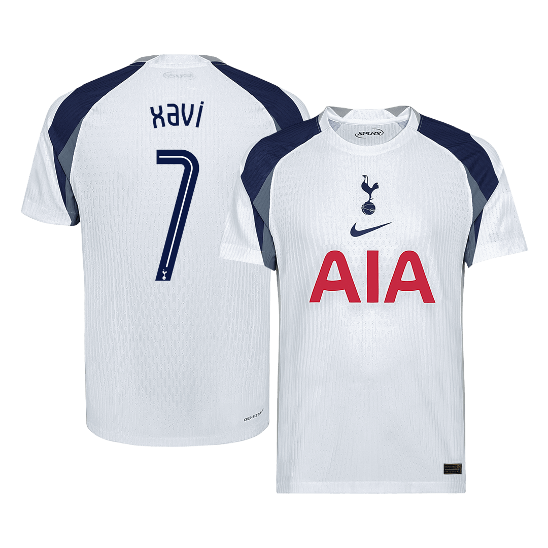 Tottenham Hotspur 2025/26 UCL Koti Pelipaita (Player Version) Miesten XAVI #7
