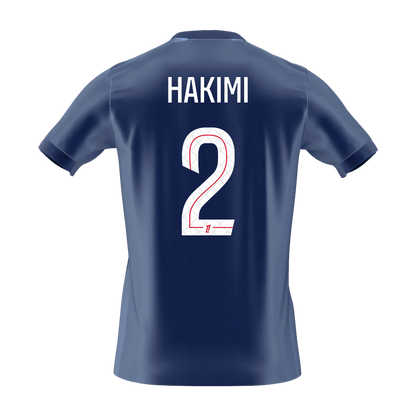 PSG 2025/26 Koti Pelipaita Miesten HAKIMI #2 [PREMIUM]