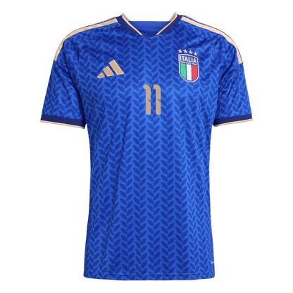 Italy World Cup 2026 Koti Pelipaita Miesten RASPADORI #11 [PREMIUM]