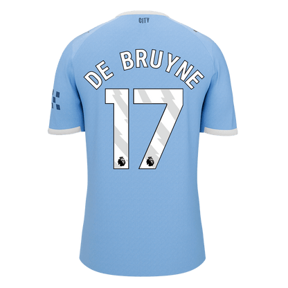 Manchester City 2025/26 Koti Pelipaita Miesten DE BRUYNE #17 [PREMIUM]