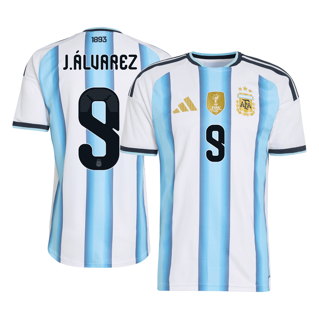 Argentina World Cup 2026 Koti Pelipaita (Player Version) Miesten J.ÁLVAREZ #9