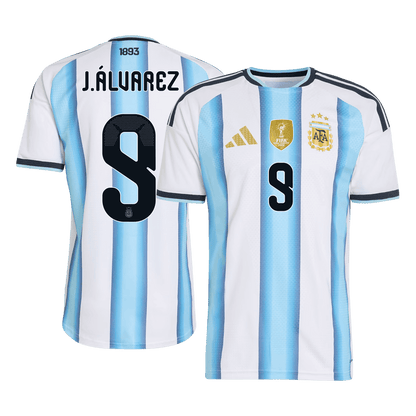 Argentina World Cup 2026 Koti Pelipaita (Player Version) Miesten J.ÁLVAREZ #9