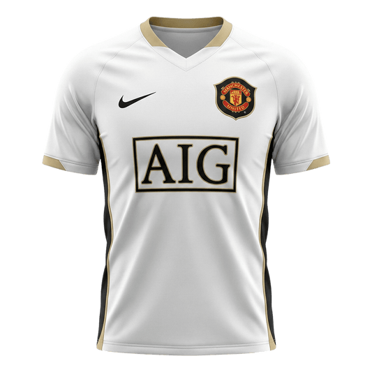 Manchester United 2006/07 Vieras Retro-pelipaita Miesten