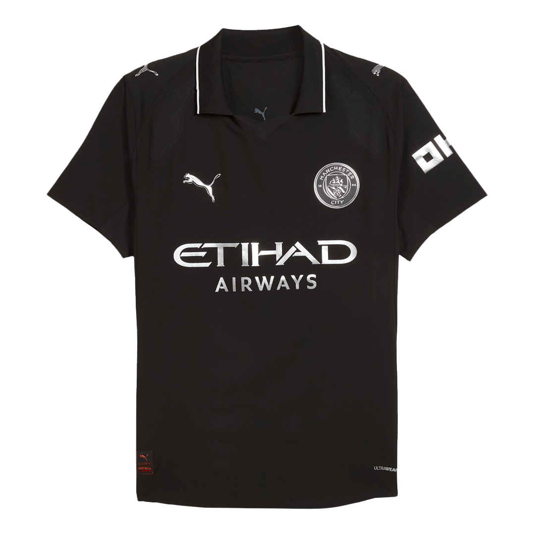 Manchester City 2025/26 Vieras Pelipaita (Player Version) Miesten