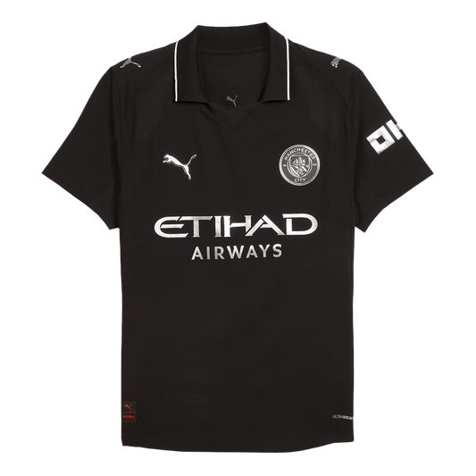 Manchester City 2025/26 Vieras Pelipaita (Player Version) Miesten
