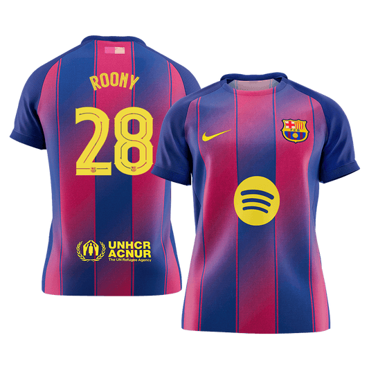 Barcelona 2025/26 UCL Koti Pelipaita Miesten ROONY #28