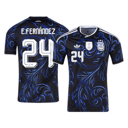 Argentina World Cup 2026 Vieras Pelipaita Miesten E. FERNÁNDEZ #24