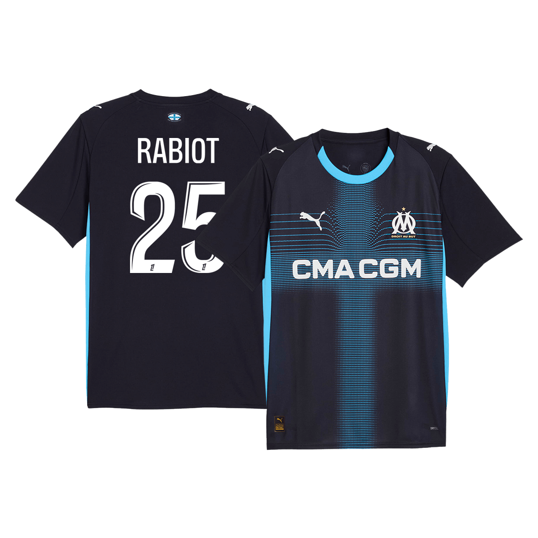Marseille 2025/26 Vieras Pelipaita Miesten RABIOT #25