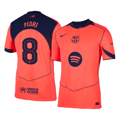 Barcelona 2025/26 UCL Kolmas Pelipaita (Player Version) Miesten PEDRI #8