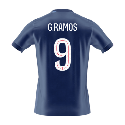 PSG 2025/26 Koti Pelipaita Miesten G.RAMOS #9 [PREMIUM]