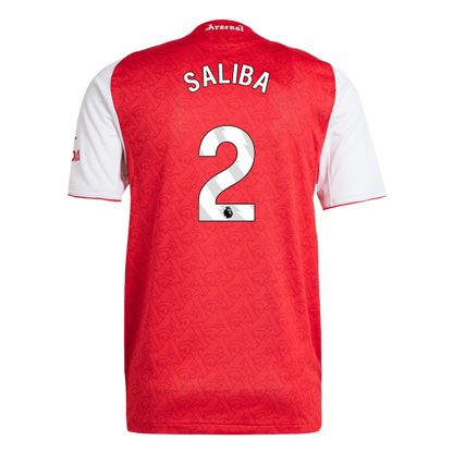 Arsenal 2025/26 Koti Pelipaita (Player Version) Miesten SALIBA #2