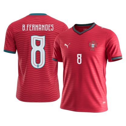 Portugal World Cup 2026 Koti Pelipaita Miesten B.FERNANDES #8