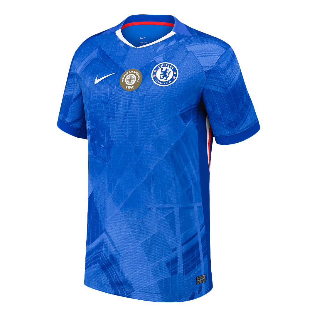 Chelsea 2025/26 Koti Pelipaita Miesten WORLD CHAMPIONS #25 [PREMIUM]