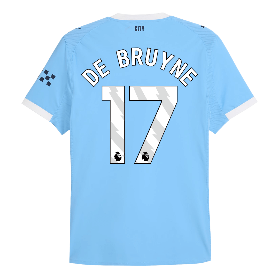 Manchester City 2025/26 Koti Pelipaita (Player Version) Miesten DE BRUYNE #17