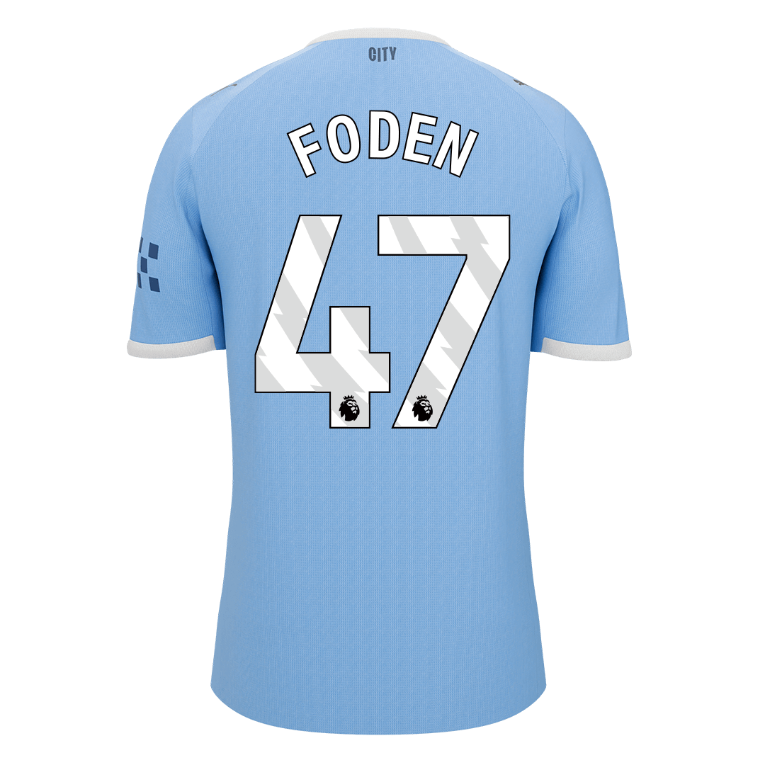 Manchester City 2025/26 Koti Pelipaita Miesten FODEN #47 [PREMIUM]
