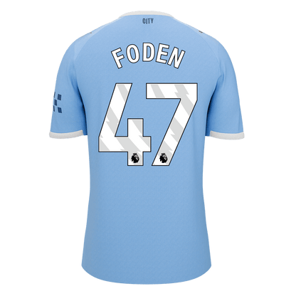Manchester City 2025/26 Koti Pelipaita Miesten FODEN #47 [PREMIUM]