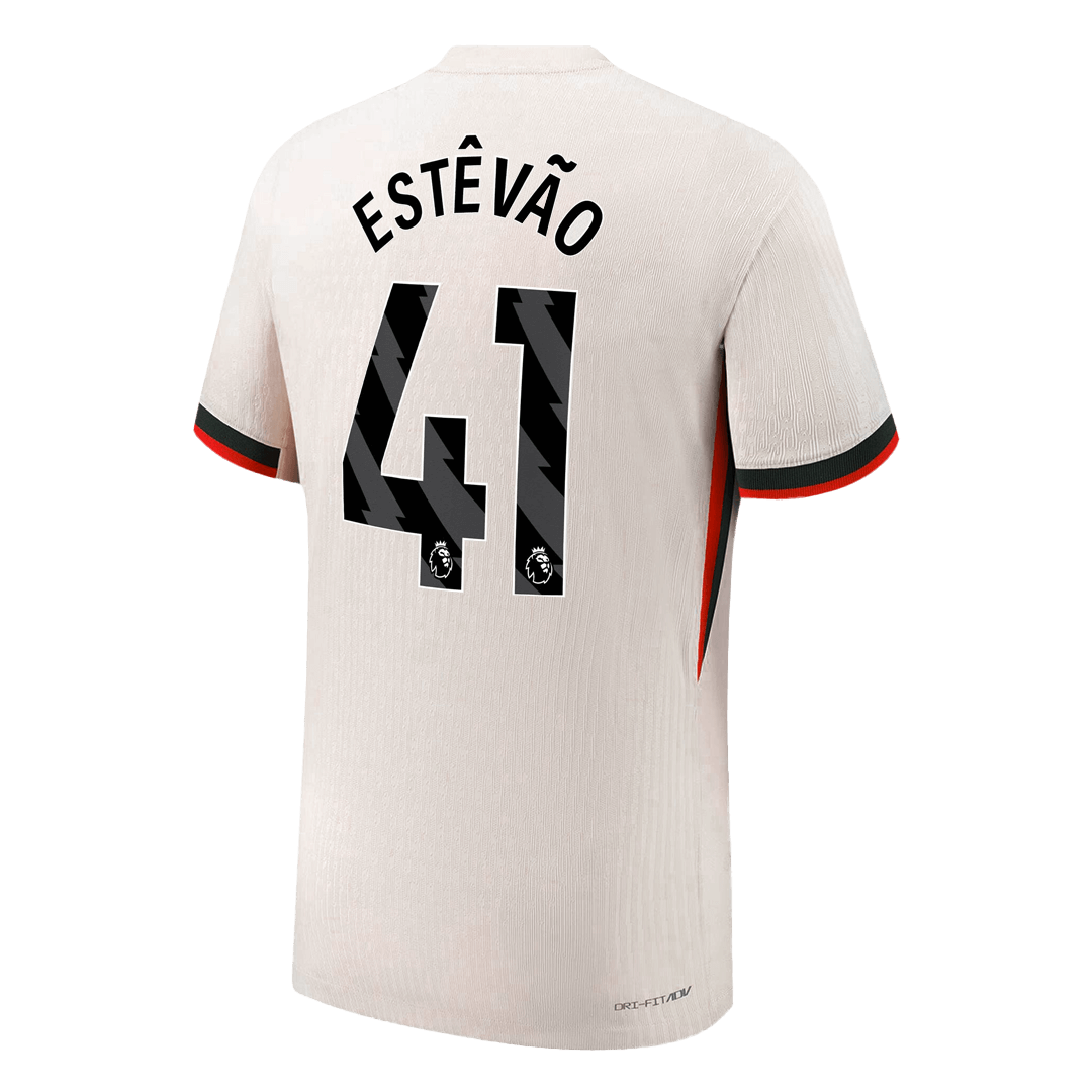Chelsea 2025/26 Vieras Pelipaita (Player Version) Miesten ESTÊVÃO #41