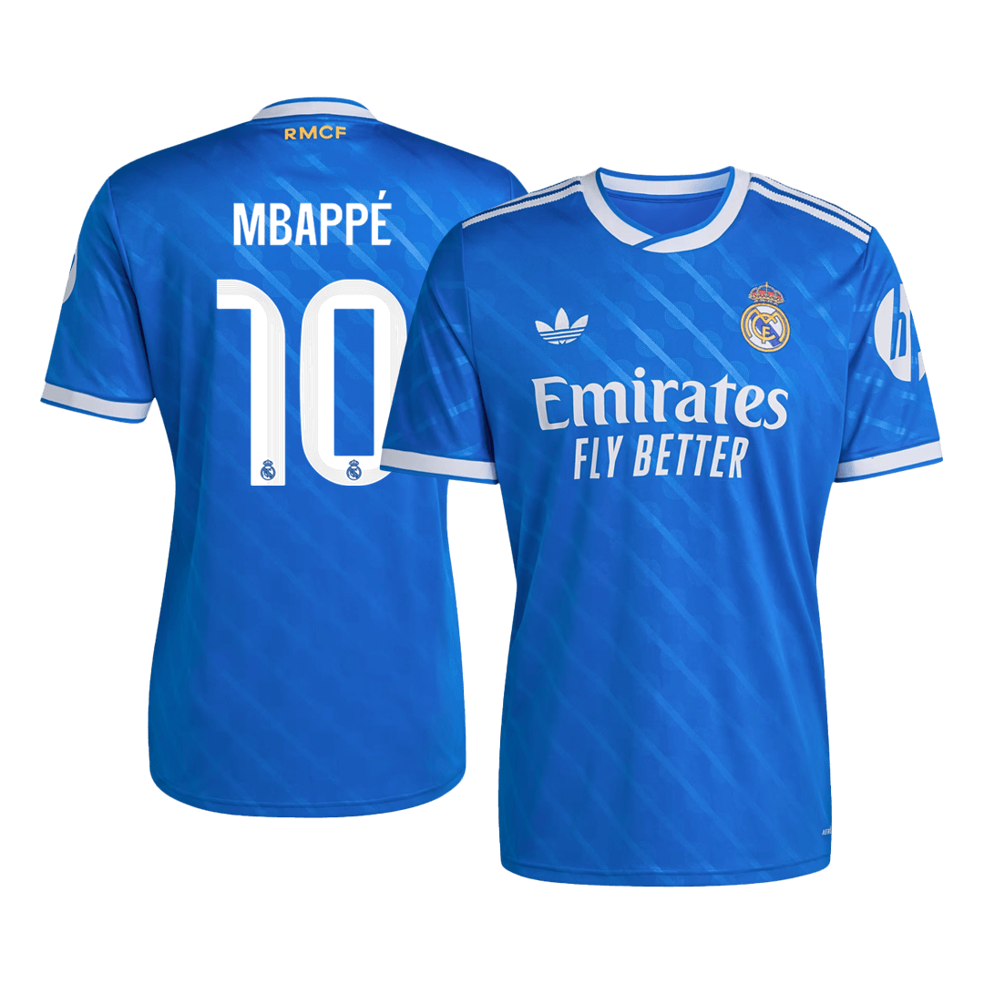 Real Madrid 2025/26 Kolmas Pelipaita Miesten MBAPPÉ #10