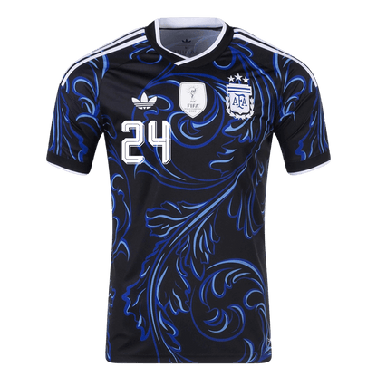 Argentina World Cup 2026 Vieras Pelipaita Miesten E. FERNÁNDEZ #24
