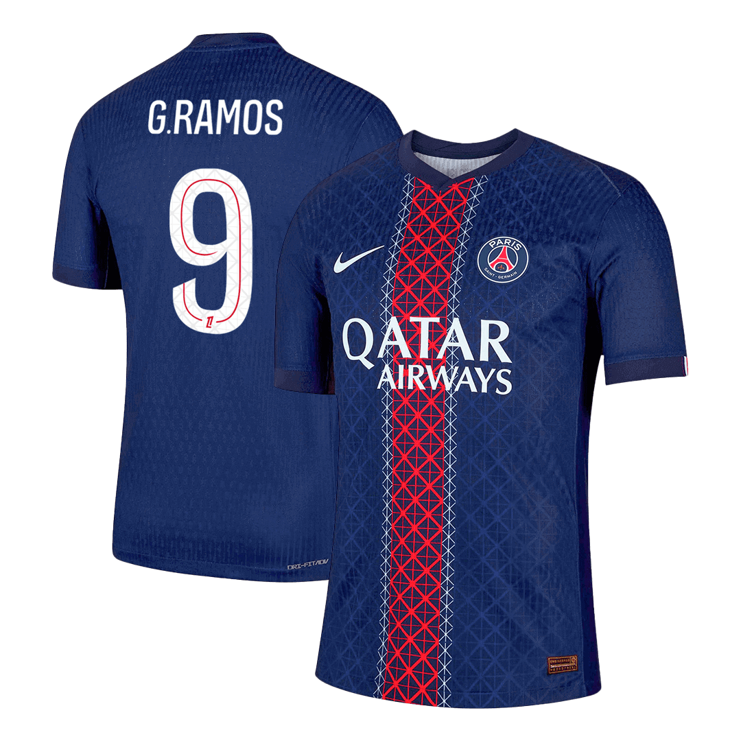 PSG 2025/26 Koti Pelipaita (Player Version) Miesten G.RAMOS #9